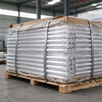 Barre ronde en aluminium haute résistance 7075 T6, tige solide en aluminium extrudé 2A12 pour l'aérospatiale et la machinerie