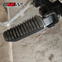 2025 produit Tuning pièces de cadre de moto repose-pieds avant ensemble accessoires pour SUZUKI GS125 HJ125 GN125 repose-pieds en caoutchouc arrière