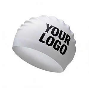 Bonnet <span class=keywords><strong>de</strong></span> <span class=keywords><strong>bain</strong></span> en silicone imperméable 55g <span class=keywords><strong>de</strong></span> haute qualité, design personnalisé, pour entraînement en <span class=keywords><strong>piscine</strong></span>, direct usine - Product Image 4
