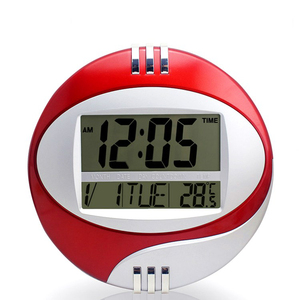 KH-CL100 Lịch Tự Động Để Bàn Văn Phòng Làm Cho Âm Nhạc Để Bàn Đồng Hồ Treo Tường Trang Trí Cho Phòng Khách - Product Image 3