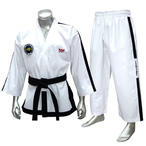 Fabricante OEM ODM, Proveedor de Uniformes de Taekwondo ITF, 55% Algodón, 45% Poliéster, Traje de Entrenamiento de Artes Marciales Personalizado - Product Image 6