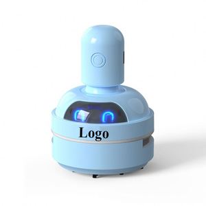 Custom Logo Printed <b>Mini</b> Handheld Wireless ABS Material Desktop <b>Vacuum</b> <b>Cleaner</b> USB Keyboard <b>Cleaner</b> for Household Cleaning - Product Image 1