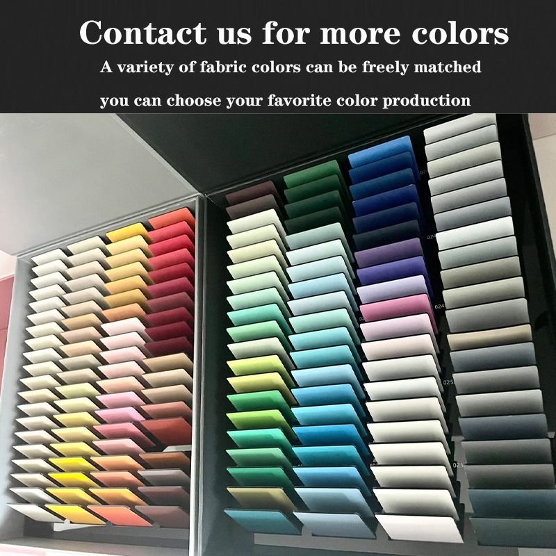 Une variété de couleurs sont disponibles pour la sélection