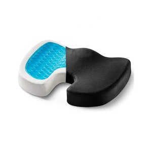 Cojín ortopédico ergonómico de espuma viscoelástica para asiento, cojín de gel para silla de escritorio, coxis y cervicales, venta al por mayor, barato - Product Image 1