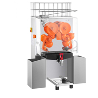 Commerciële sinaasappelpers 20 sinaasappels/min 120W Snelle versap extractie voor cafés, restaurants, hotels & fabrieken