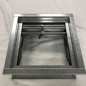 Clapet coupe-feu fusible personnalisé en acier inoxydable et acier galvanisé pour système de conduits d'air hospitaliers avec solutions de conception - Product Image 6