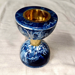 Brûleur d'encens miniature en bois de santal de bonne qualité, écologique, avec encens indien, pour toutes les saisons, cadeau de mariage FWE-0011 - Product Image 1