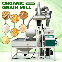 Machine à moudre la farine de maïs 6F2235 avec double tamis pour le traitement sous contrat au Nigeria