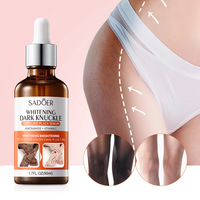 SADOER 50ml – Sérum Éclaircissant pour Articulations, Peau Noire, Mains, Jointures, Coudes, Genoux – Correcteur de Pigmentation des Zones Sombres – Meilleures Ventes
