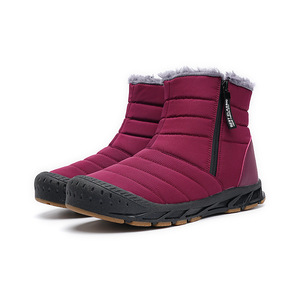 Stivali <span class=keywords><strong>da</strong></span> <span class=keywords><strong>Neve</strong></span> Invernali alla Moda per <span class=keywords><strong>Uomo</strong></span>, Scarpe Casual <span class=keywords><strong>da</strong></span> Esterno Calde con Suola Morbida e Confortevole per Camminare - Product Image 2