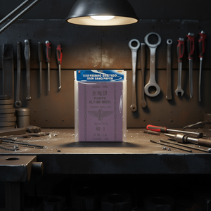 Flying Wheel Iron Sandpaper No. 0 Aluminum Oxide Cloth 12 Pcs Shanghai China - Product Image 3