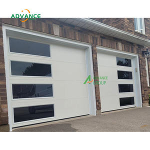<span class=keywords><strong>Porte</strong></span> de garage <span class=keywords><strong>sectionnelle</strong></span> personnalisée avec renfort en acier et type de levage flexible - Product Image 4