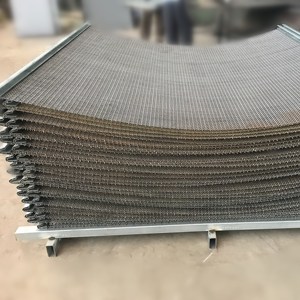 65Mn Máy Nghiền Đá Rung Màn Hình Lưới Dệt Thép Không Gỉ Crimped Dây Lưới Cát Sàng Crimped Dệt Lưới - Product Image 6