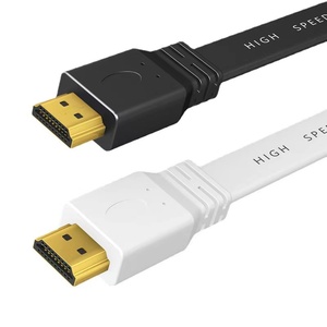 Cavo <span class=keywords><strong>Hdmi</strong></span> Ultra sottile di alta qualità cavo piatto sottile nastro <span class=keywords><strong>Hdmi</strong></span> cavo piatto Hdmied 1m 2m 3m 5m 10m 40m 50m 60m 80m 90m PVC nero - Product Image 6