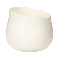 Yicai Creative Pot De Fleur En Plastique Oblique Décoration Pot De Fleur Imitation Céramique PP Pot