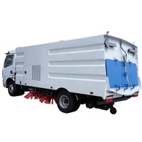 Balayeuse routière municipale 4x2, balayeuse de voirie 8000 litres, camion balayeuse