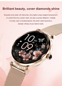 Montre intelligente NX7 <span class=keywords><strong>PRO</strong></span> Écran AMOLED de 1.19 pouces Appel <span class=keywords><strong>5</strong></span>.2 BT Étanche IP68 Plusieurs modes de sport Montre intelligente à la mode pour femme - Product Image 5