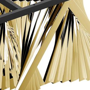 طاولة مؤتمرات من Meridian 12 قاعدة ذهبية من الكروم بسعر الجملة في الصناعة - Product Image 6