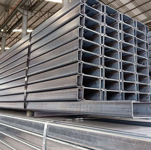 Poutre en C galvanisée pré-perforée sur mesure, <span class=keywords><strong>prix</strong></span> usine, acier galvanisé haute résistance <span class=keywords><strong>pour</strong></span> atelier industriel - Product Image 4
