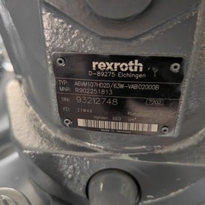 Moteur hydraulique A6VM107HD2D/63W-VAB02000B R902251813, tête motrice en stock - Product Image 6