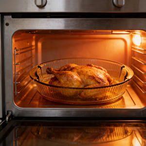 <span class=keywords><strong>Bandeja</strong></span> para Hornear de Vidrio de Borosilicato Grueso, Resistente, Apta para Lavavajillas, Ovalada, para Uso en <span class=keywords><strong>Horno</strong></span> - Product Image 2