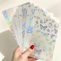Zhimei 190*120mm, Adhesivos Transparentes 3D para la Parte Trasera de Celulares, Decoración, Películas Traseras para Máquina de Corte con Plotter