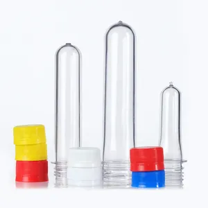 Benutzer definierte Form 30Mm langer Hals 32G 34G Hitze beständige Haustier Plastik flasche Preform für Kosmetik flasche Lebensmittel glas