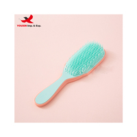 Brosse démêlante de douche ventilée en plastique ABS FENGFLY pour cheveux bouclés, épais ou raides, étanche et réutilisable