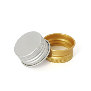 13mm 15mm 18mm <span class=keywords><strong>20mm</strong></span> 22mm 25mm 28mm đen, vàng, bạc nhôm kim loại vít mũ nhôm chủ đề vít nắp trên cho chai lọ - Product Image 3