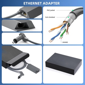 Xx 1300Mbps <b>Wireless</b> <b>Ethernet</b> Adapter for Desktop Satellite Internet - Product Image 6