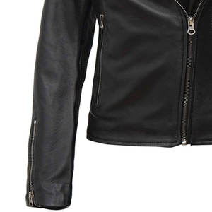 Veste pour femme en cuir matelassé avec logo personnalisé de haute qualité motif respirant et solide pour l'hiver - Product Image 6