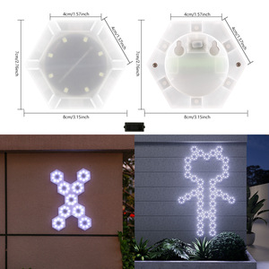 Lampada da Parete <span class=keywords><strong>LED</strong></span> <span class=keywords><strong>a</strong></span> <span class=keywords><strong>Energia</strong></span> <span class=keywords><strong>Solare</strong></span> Stile Pastorale Impermeabile <span class=keywords><strong>per</strong></span> <span class=keywords><strong>Esterni</strong></span> Decorazione Giardino Cortile Piccola Luce Notturna <span class=keywords><strong>per</strong></span> Villa - Product Image 5
