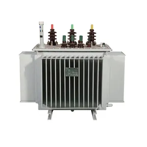 Power Transformer S11 10kv 100kVA 3 phase oil filled liquid filled voltage power transformer