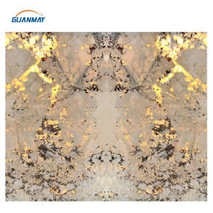 Patagonia <span class=keywords><strong>Onyx</strong></span> Marble con retroiluminación Pandora White Marble Bookmatched Slab Decoración de interiores - Product Image 2