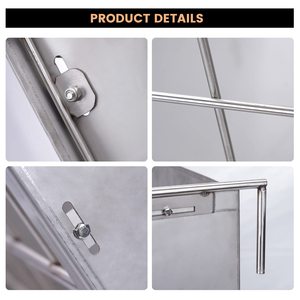 Hay Và Hạt Trung Chuyển Vật Nuôi Trung Chuyển Với Có Thể Điều Chỉnh Khoảng Cách Và Nhiệm Vụ Nặng Nề Thép Hợp Kim Cho Ngựa Dê Cừu Lạc Đà Lừa - Product Image 6