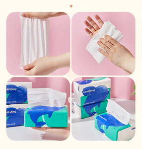 Pañuelos Faciales Suaves y Lisos con Logotipo Personalizado, 100% Pulpa Virgen, Venta Directa <span class=keywords><strong>de</strong></span> Fábrica, Pañuelos <span class=keywords><strong>de</strong></span> 2 Capas para el Hogar/Hotel/Oficina - Product Image 6