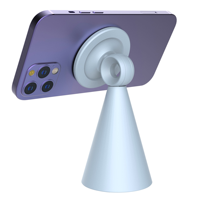 Support magnétique réglable pour téléphone, pivotant à 360° ° Support de bureau portable, fixation universelle pour les téléphones