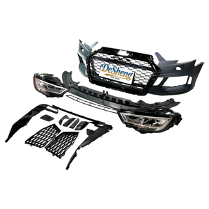 ชุดแต่งตัวถัง RS3 สำหรับ A3, S3 พร้อมไฟหน้า LED กันชน กระจังหน้า บังโคลน กระจกหน้ารถ ติดตั้งง่าย 8VA - Product Image 3