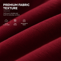 Felpa con Cappuccio Invernale Resistente 460G in Cotone Composito, Texture Ruvida, Design con Cuciture Interne a Contrasto, Vendita all'Ingrosso