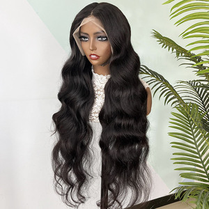 Cabello Humano Virgen Remy Chino de Doble Trama a Máquina 13x4-13x6 HD para Peluca de 30-40 Pulgadas para Mujeres Afroamericanas - Product Image 4