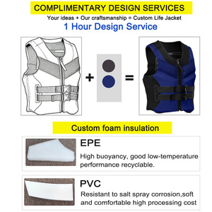 سترة نجاة بحرية من مادة PFD جاكيت شراعي سترات نجاة بحرية للكبار من فوم EPE Chalecos Salvavidas De Neoprene سترة نجاة - Product Image 5