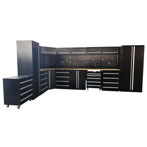 Yanuo nhiệm vụ nặng nề hội thảo tủ nhà để xe bàn làm việc với ngăn kéo Modular thép công cụ lưu trữ tủ - Product Image 1