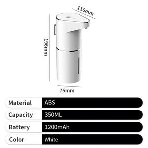 350ml Large Capacity <b>Automatic</b> Touchless Foam Soap <b>Dispenser</b> with Transparent <b>Water</b> Tank - Product Image 4