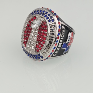 Nuovo Design anelli da calcio bandiera americana anello campionato personalizzato piccola lega per squadra diversa - Product Image 2