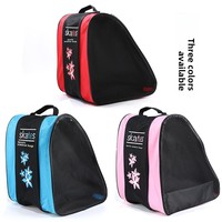 Sac à dos pour patins à roulettes, sac pour patins en ligne, porte-casque, nylon ventilé multifonctionnel 30-40L pour enfants et adultes