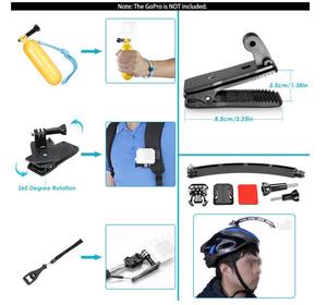 Kit d'accessoires pour caméra d'action avec sangle de tête Sangle de poitrine pour <span class=keywords><strong>Go</strong></span> <span class=keywords><strong>pro</strong></span> <span class=keywords><strong>Hero</strong></span> 11 10 <span class=keywords><strong>9</strong></span> Black <span class=keywords><strong>Go</strong></span> <span class=keywords><strong>pro</strong></span> <span class=keywords><strong>Hero</strong></span> Kit d'accessoires pour caméra d'action - Product Image 6
