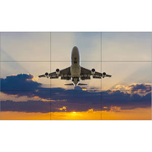 Rapporto 500nits a parete16: 9 lato Ultra stretto 3.5mm giunzione 55 pollici 3x3 <span class=keywords><strong>Video</strong></span> Wall LCD - Product Image 3