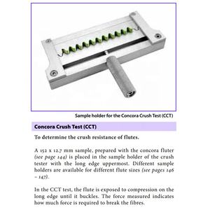 Support d'essai de compression moyen Darsen CCT-H CCT CMT pour carton ondulé, pour testeur de compression de carton ondulé - Product Image 5