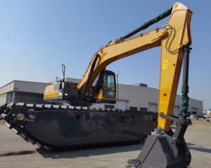 Excavadora Anfibia Eficiente XE215S con Longitud de Brazo de 5680 mm para Pantanos y Albuquerques, Precio Económico en Venta - Product Image 5