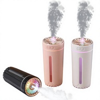 Mini humidificateur USB domestique à grande brume pour chambres, salons et voitures - Diffuseur d'aromathérapie compact